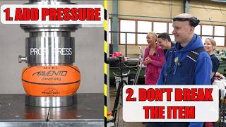 Person Who Breaks It Loses!  Hydraulic Press Game!