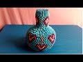 how to make a vase by 3d origami paper - hướng dẫn làm lọ hoa bằng giấy xếp origami 3d