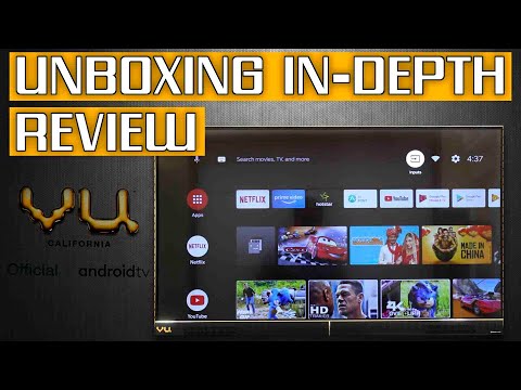 VU Cinema 43inch 4K LED TV With 40Watts Soundbar(2020)