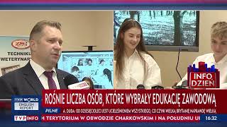 Rośnie Liczba Osób, Które Wybrały Edukację Zawodową. Minister Edukacji Prof. Czarnek W Tvp Info