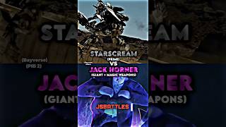 Starscream Vs Jack Horner