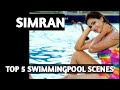 Simran  | Top 5  |  SwimSuit Scenes First Time Ever