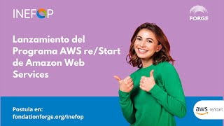 Lanzamiento del Programa AWS re/Start de Amazon Web Services en Uruguay con INEFOP y Fundación Forge