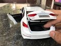 100$ Diecast Unboxing-2017 Hyundai Elantra(white) 1/18 Paudi model