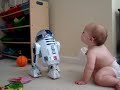 Baby Talks To R2D2