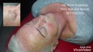sculpting brows hdsculptingpowder browsculpting eyelash 3d epileren wenkbrauwen yelizhairandbeauty