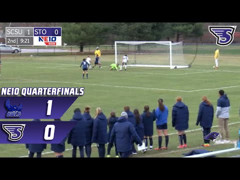Stonehill Women's Soccer Highlights vs SCSU - NE10 Quarterfinals