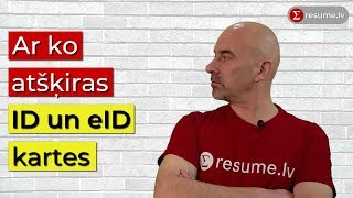Ar ko atšķiras ID un eID kartes
