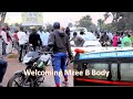 Arrival of Mzee B Beniman  body at Lira City