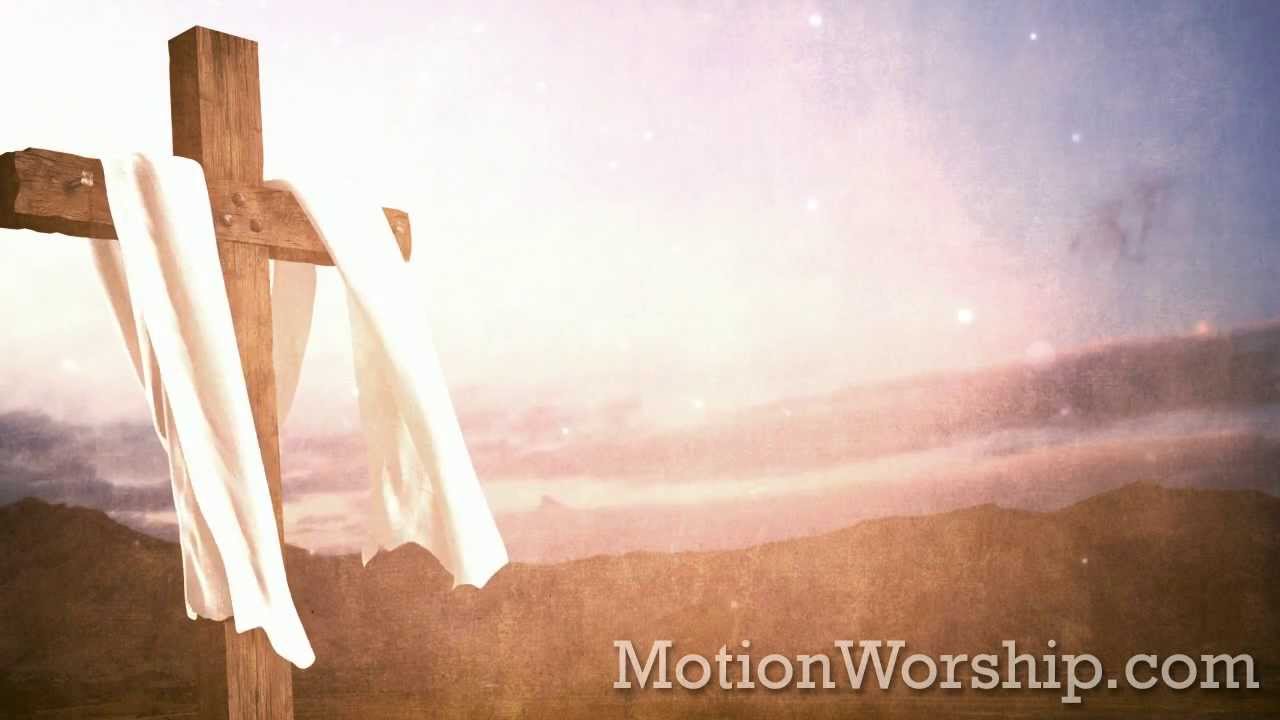 Cross Fabric Bright Sky HD Looping Background by Motion Worship - YouTube