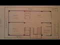 27 × 48 East face duplex house plan