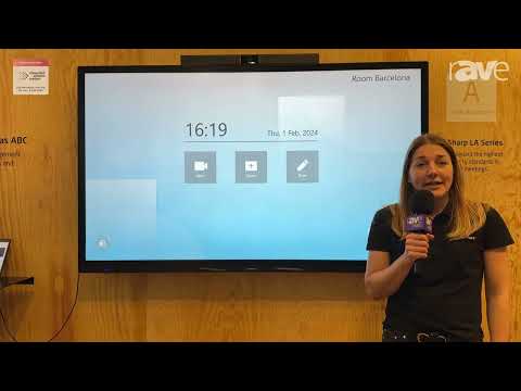 ISE 2024: Sharp/NEC Details LA Series of Collaboration Displays for Global Organizations