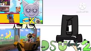 Preview 2 Funny Alphabet Lore & Number Lore By Color Collection