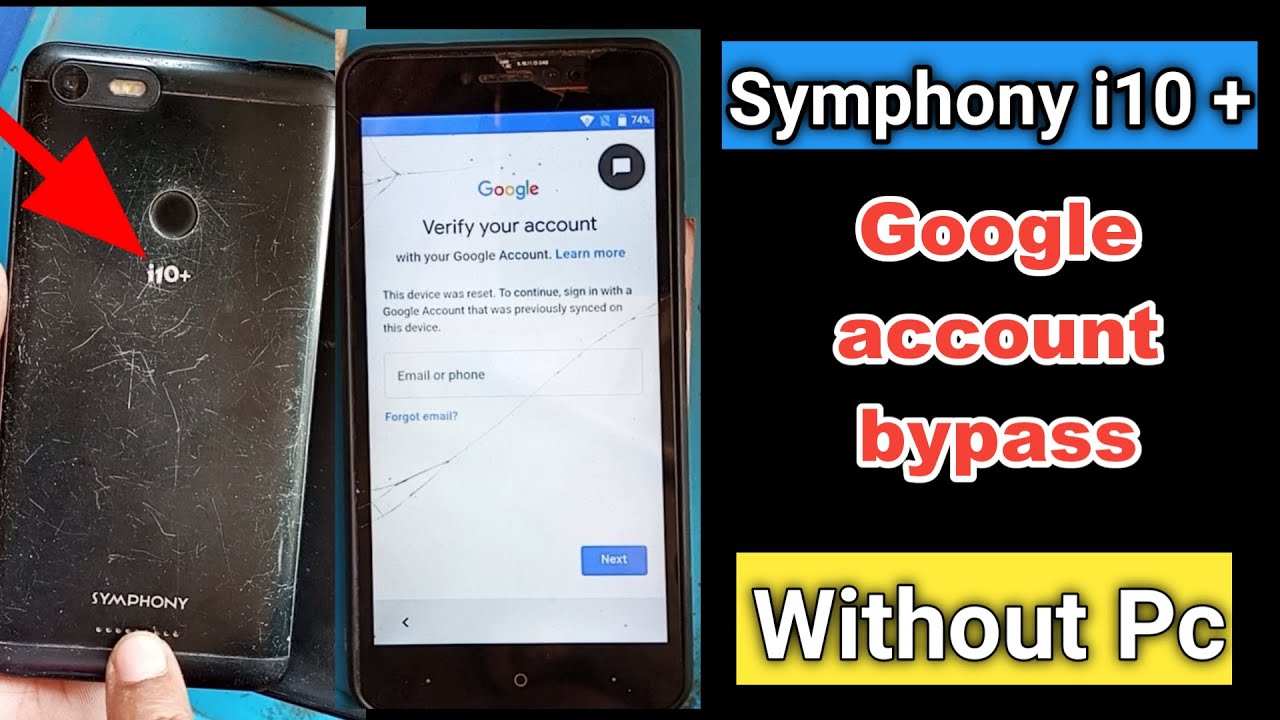 symphony i10 plus frp bypass Frp Lock remove without PC symphony i10 plus frp bypass Frp Lock remove without PC