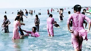 Coxs Bazar Sea Beach Swimming Video. New Blog November 2024.