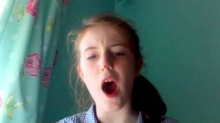 Me Singing Reflection Mulan