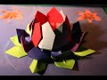 1 - How To Make An Origami Lotus Flower 1/2