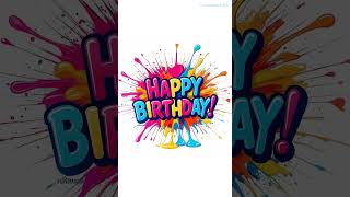 Colorful Happy Birthday Gif Images & Original Song
