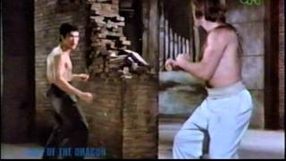 bruce lee vs chuck norris (epic battle)