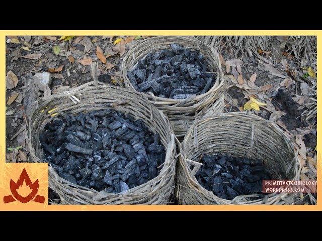 Survivalist Demonstrates How To Make Charcoal - Video