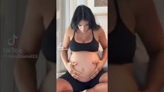 Super Mive Y Pregnant Belly Jiggle