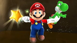 Super Mario Galaxy 2 HD 100% Walkthrough - Part 1 - World 1 (All Stars & Comet Medals)