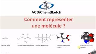 Comment Représenter Une Molécule Avec Le Logiciel Chemsketch ?