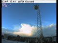 Timelapse from NWS  Thunderstorm over Ojai. March 7th