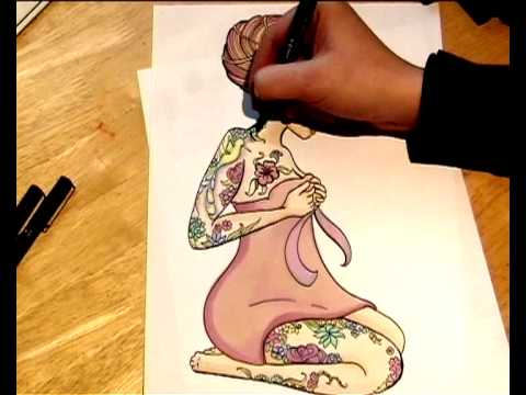 Tags: art timelapse drawing pin up tattoos lady tattoo manga illustration 