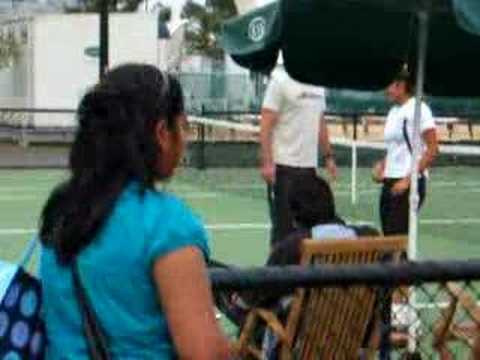 Sania Mirza Australian Open 2011. Sania Mirza training