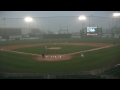 Game one of the series between the Bridgeport Bluefish and Southern Maryland Blue Crabs