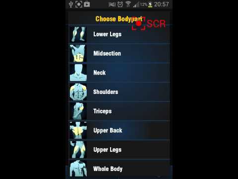 gymprovise workout tracker log