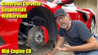 2020 Chevrolet Corvette Suspension Walkaround - An Exclusive Look At The C8 Mid-Engine Corvette