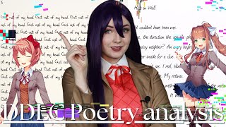 Lets Yze The Poetry In Doki Doki Literature Club Ddlc Poetry Ysis