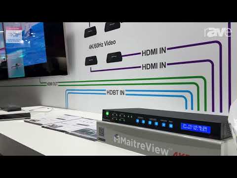 ISE 2024: AV LINK Group Presents MaitreView 4KPlusX Flagship Multiview Video Processor