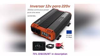 Best Products You Should Know Pure Sine Wave Inverter 6000W 3000W Continuous Dc 12V 24V