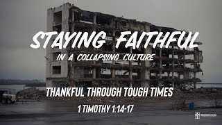 Thankful through Tough times