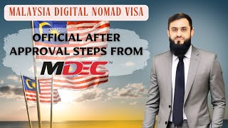 Malaysia Digital Nomad Visa 2025 De Rantau Endort Official After-Approval By Mdec