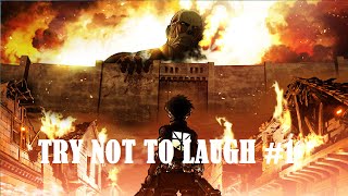 Attack On Titan Try Not To Laugh Challenge #1