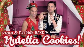 Baking NUTELLA COOKIES with Paolo & Patrick