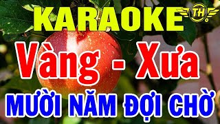 Karaoke Liên khúc Nhạc Vàng Xưa Cực Hay | Nhạc Sống Karaoke Bolero Lk Mười Năm Đợi Chờ | Trọng Hiếu