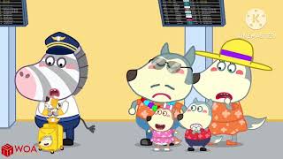 Wolfoo Check-In At The Airport Episode 1