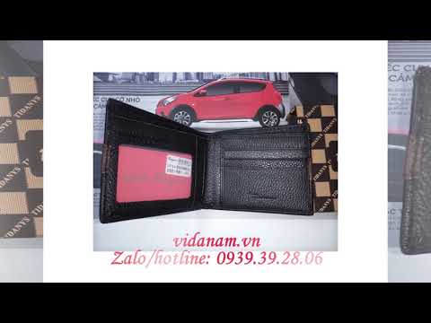 VÍ DA NAM CAO CẤP HÀNG HIỆU TL011- SALVATORE FERRAGAMO | TOP VÍ DA NAM CÂM TAY CAO CẤP NĂM 2019