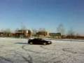 Audi A8 3.3TDI Quattro bournout drift snow - bączki