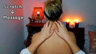 Asmr Realistic Back Scratching And Oil Mage For Relaxation - No Talking