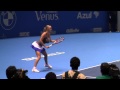 Wozniacki imitating Serena Williams