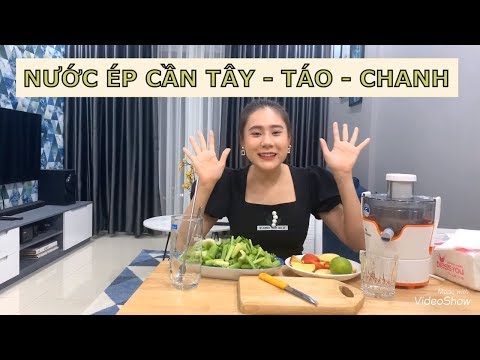 NƯỚC ÉP CẦN TÂY CÓ KHÓ UỐNG NHƯ MỌI NGƯỜI NGHĨ ??? || Hồ Bích Trâm Official