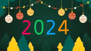 Футаж 🎄 Новогодняя Заставка 2024