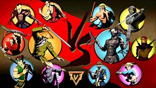 Shadow Fight 2 Special Edition Lynx And Bodyguards Vs Hermit And Bodyguards Most Epic Video