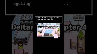Noelle Has A Wallpaper Of Kris In Deltarune Chapter 4